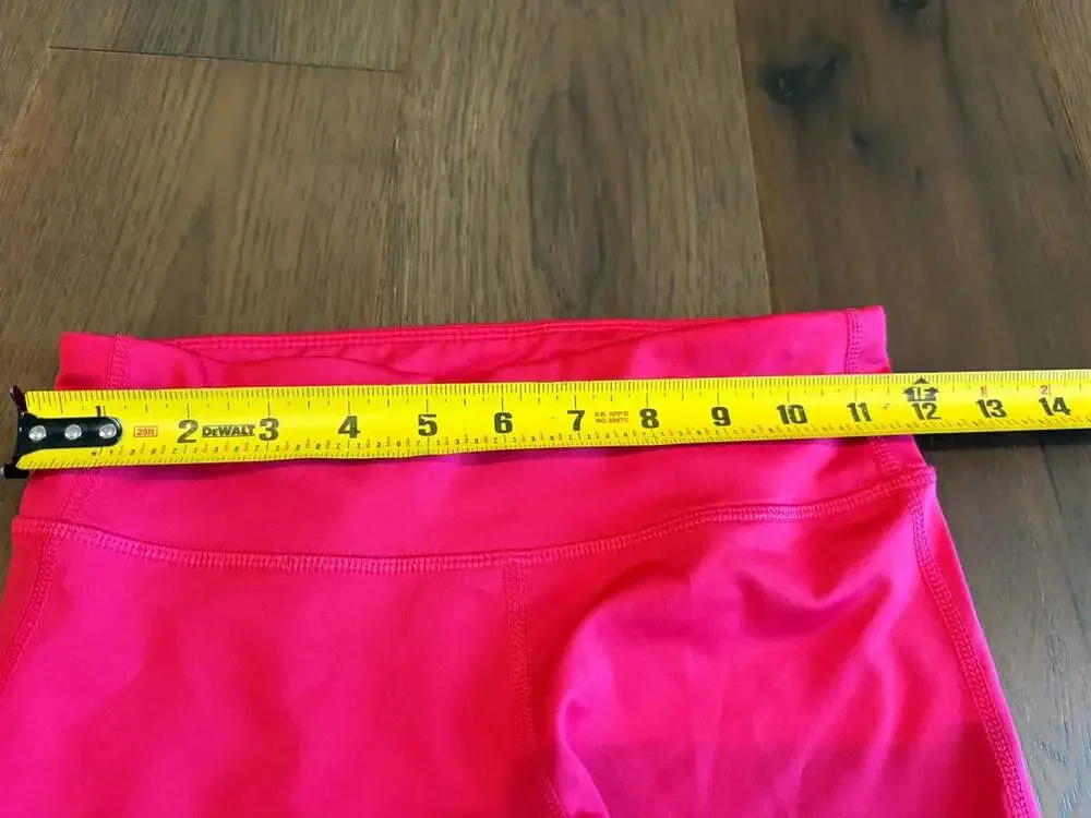 Old Navy Leggings Size L Girls Hot Pink Workout Activewear